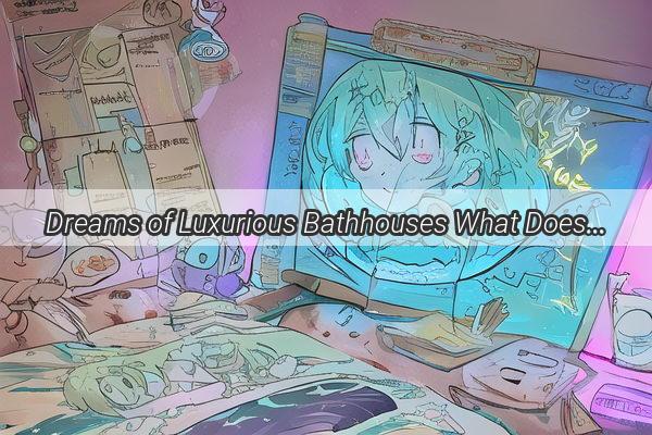 Dreams of Luxurious Bathhouses What Does It Mean When Your Home Connects to a Spa